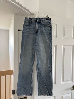 H&M Light Blue Straight Leg Jeans